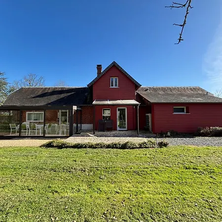 Lumineuse Spacieuse Dans Impasse Au Calme A Proximite D'un Chateau Deux Verandas Grand Jardin Pour Velos, Pres Port En Bessin Et Bayeux, Proche Plages Du Debarquement Nyaraló Commes