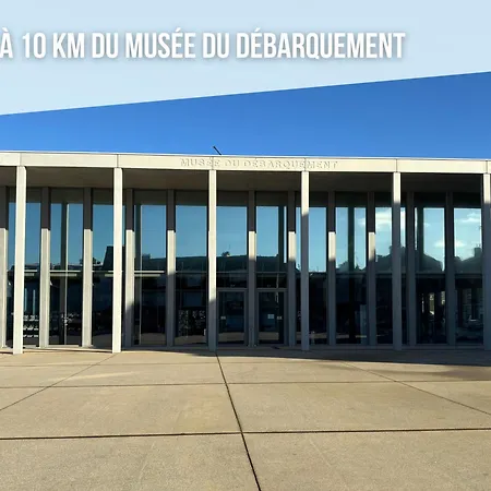 Lumineuse Spacieuse Dans Impasse Au Calme A Proximite D'un Chateau Deux Verandas Grand Jardin Pour Velos, Pres Port En Bessin Et Bayeux, Proche Plages Du Debarquement *